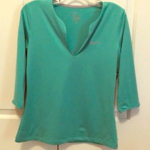Nike 3/4 sleeve tennis top